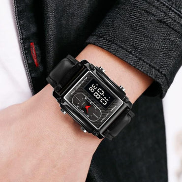 Original Skmei 1868 Boys New Style Design Famous Watch Digital Analog Mens Wrist Watches For Men Luxury Watch – Without Box
