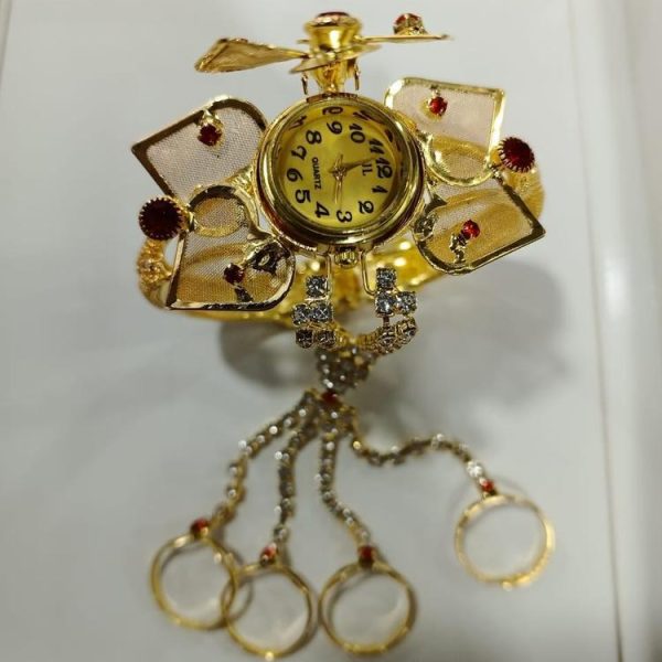 Women Watch Fashion Ladies Watches Full Diamond Watch | Stainless Steel Female Watch (with Box)