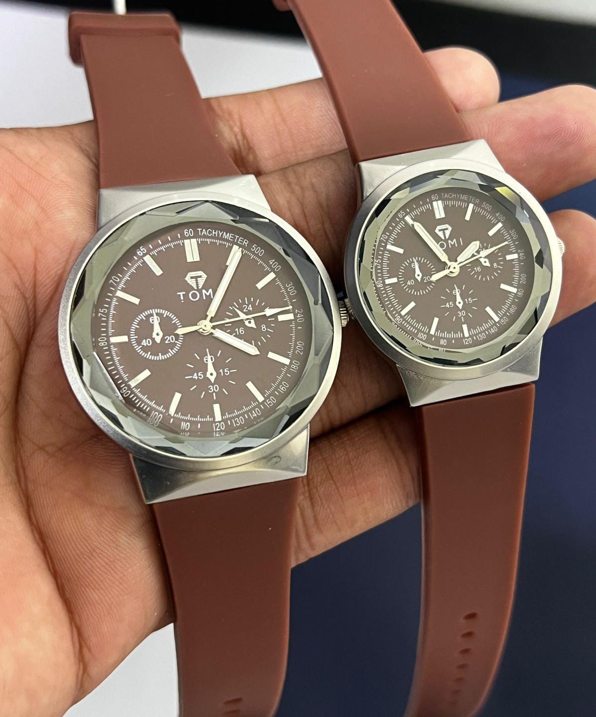 Tomi Couple Watch Set – Stylish Matching Wrist Watches Gift