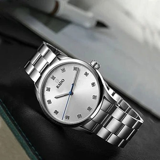 Rado Men’s Formal Wrist Watch With Stainless Steel Chain | Best Quality Rado Watch For Men’s – Men’s Watches – Wrist Watch For Men – With Random Box