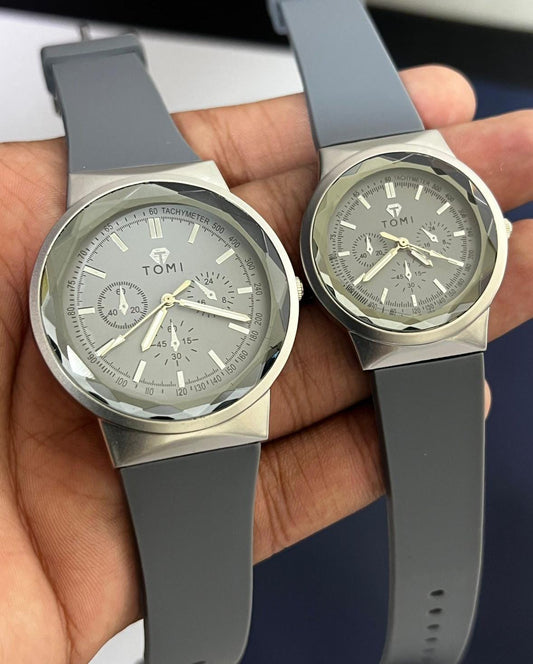 Tomi Couple Watch Set – Stylish Matching Wrist Watches Gift