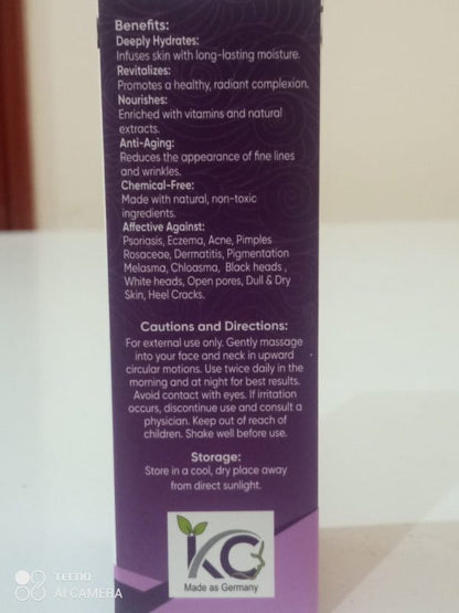 Kc Hydraluxe Skin Care Serum | Natural Purity & Radiance 30 Ml / 1.01 Fl. Oz.